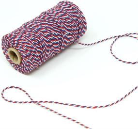 img 3 attached to Just Artifacts 12Ply 110-Yards Decorative ECO Bakers Twine For DIY Crafts &Amp Hardware