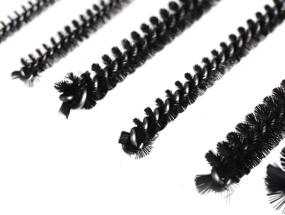 img 2 attached to 🧽 CCINEE 10pcs Pipe Cleaner Brush with Natural & Synthetic Bristles - Ideal for Efficient Cleaning of Bottles, Tubes, Jars, and Narrow Containers