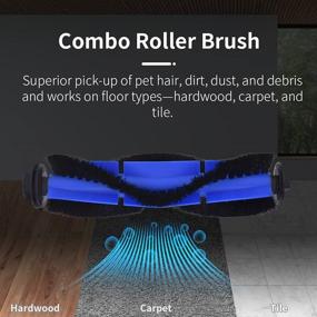 img 3 attached to 🔧 Набор из трех заменяемых роликов Neutop для щетки-роллера для робота-пылесоса eufy RoboVac 11S, 15T, 30, 30C, 15C, 12, 25C, 35C - высококачественные запчасти и аксессуары для робота-пылесоса
