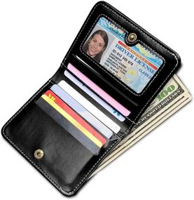 img 3 attached to 👛 TOPKULL Womens Wallet: Stylish Compact Leather Handbag & wallet combo