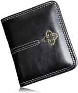 👛 topkull womens wallet: stylish compact leather handbag & wallet combo logo