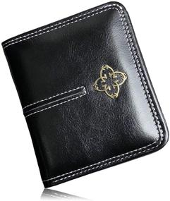 img 4 attached to 👛 TOPKULL Womens Wallet: Stylish Compact Leather Handbag & wallet combo