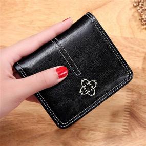 img 2 attached to 👛 TOPKULL Womens Wallet: Stylish Compact Leather Handbag & wallet combo