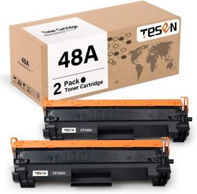 img 4 attached to 🖨️ TESEN CF248A Toner Cartridge Replacement: Compatible 48A Black Toner for HP Laserjet Pro M15w M15a M16w M16a MFP M29w M29a M28w M28a Printer (2 Packs, New Chip)