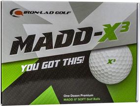 img 1 attached to 🏌️ MADD-X3 Soft Premium Golf Balls: Unleash Peak Performance on the Golf Course