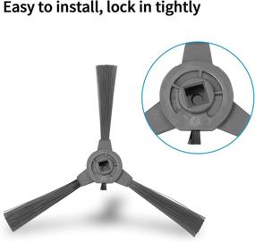 img 1 attached to 🔧 Comprehensive Replacement Parts Kit for Coredy R3500 R3500S, R550(R500+) R650 R600 R700 Goovi 1600PA D380 D382, iMartine C800 D900 D900C R3500A DeenKee DK600 Bagotte BG600 Robot Vacuum