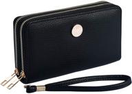 👛 heaye emblem wristlet wallet - women's handbags & wallets designed for wristlets logo