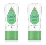 👶 johnson's baby gel oil with aloe & vitamin e, 6.5 oz - pack of 2 logo