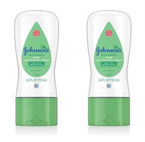 img 1 attached to 👶 Johnson's Baby Gel Oil with Aloe & Vitamin E, 6.5 Oz - Pack of 2