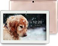 📱 netpal et103g 10 inch tablet: octa-core android with 3gb ram, 32gb storage, 4mp camera, full hd display, 4g lte + 5g wi-fi, gps & bluetooth 4.2 - gold logo