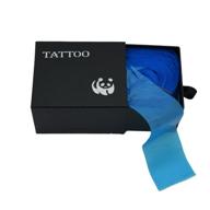 100pcs plastic blue clip cord covers - ultimate tattoo supply solution logo