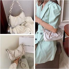 img 3 attached to Handbag Shoulder Dumpling Multipurpose Crossbody Women's Handbags & Wallets