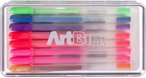img 3 attached to 🖍️ ArtBin 6902AG Тонкий пенал для ручек и карандашей: маленький органайзер для хранения пластиковых изделий – прозрачный, 1 шт. (упаковка по 1 шт.)