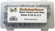 🔩 assortment kit of stainless steel lock nuts logo