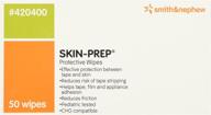 smith & nephew skin-prep protective dressing wipes (box of 50): enhanced skin protection and dressing application логотип