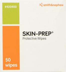 img 1 attached to Smith & Nephew Skin-Prep Protective Dressing Wipes (Box of 50): Enhanced Skin Protection and Dressing Application