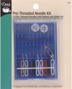 img 1 attached to 🧵 Dritz 153 Pre-Threaded Needle Set