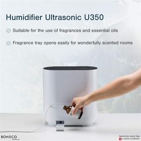 img 1 attached to BONECO U350 Ultrasonic Humidifier: Warm or Cool Mist, Top-Fill Efficiency Unleashed