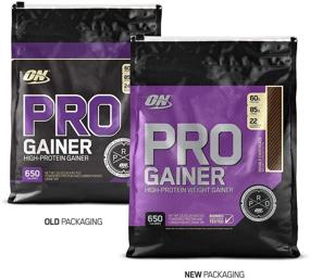 img 3 attached to Optimum Nutrition Pro Gainer Weight Gainer Protein Powder with Immune Support - Vanilla Custard, 10.19 lbs (Packaging May Vary)