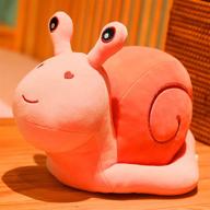 snail plush stuffed animal pillow logo