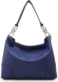 img 4 attached to 👜 Dasein Shoulder Handbag: Modern Hardware Closure for Women's Handbags & Wallets - Perfect for Hobo Bags