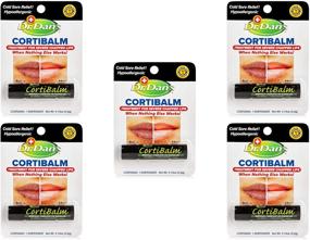 img 2 attached to 👄 Dr. Dan's Cortibalm - Healing Lip Balm for Dry Cracked Lips - 5 Pack - Repair Severely Chapped Lips - for Men, Women, and Children