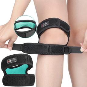 img 4 attached to Профессиональный KIBTOY Compression Tendonitis Basketball