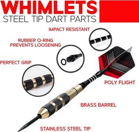 img 3 attached to Кольца для дротиков Whimlets Steel Tip Darts