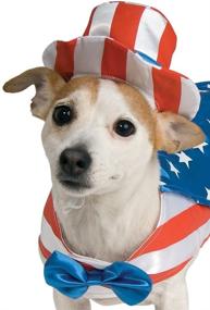 img 2 attached to Rubie's Uncle Sam Pet Costume: Patriotism in Style for Your Furry Friend