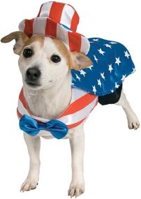 img 4 attached to Rubie's Uncle Sam Pet Costume: Patriotism in Style for Your Furry Friend