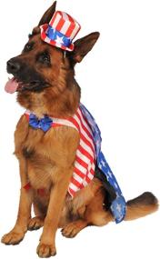 img 3 attached to Rubie's Uncle Sam Pet Costume: Patriotism in Style for Your Furry Friend