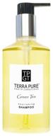 terra pure green tea amenities set - 10.14 oz. pumps for shampoo, conditioner, hand/body wash, and lotion: complete green tea spa experience logo