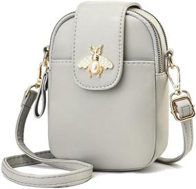 img 4 attached to Stylish Designer Cell Phone Purse: Small Crossbody Bags for Women - Shoulder Bag, Purses, and Handbags