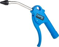 capri tools 21072 5-in air blow gun with rubber tip, blue: the perfect tool for quick and precise cleaning! logo