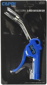 img 2 attached to Capri Tools 21072 5-in Air Blow Gun with Rubber Tip, Blue: The Perfect Tool for Quick and Precise Cleaning!