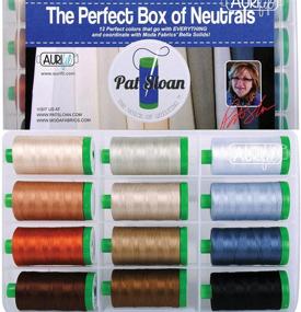 img 1 attached to Perfect Neutrals Aurifil Thread PSNB4012