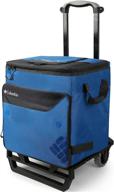 🎒 columbia crater peak 50 can rolling thermal pack with all terrain cart, 80 lb. capacity, blue - enhanced seo логотип