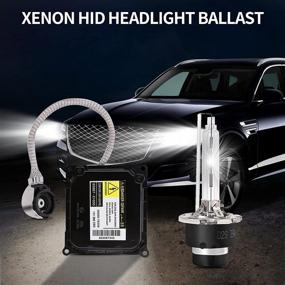 img 3 attached to 🔦 Replacement Xenon HID Headlight Ballast Control Unit with Igniter and D4S Bulb Module for Lexus RX350 GS350 GS430 Toyota Prius Avalon Solara Venza - OE#KDLT003 DDLT003 85967-52020