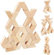 🧱 versatile v shape building stacking set: enhance learning and construction skills logo