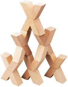 img 3 attached to 🧱 Versatile V Shape Building Stacking Set: Enhance Learning and Construction Skills