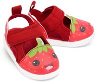 🍓 squeaky strawberry sandals: забавные и звонкие для мальчиковых туфель и сандалей от ikiki логотип