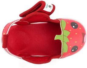 img 1 attached to 🍓 Squeaky Strawberry Sandals: Забавные и звонкие для мальчиковых туфель и сандалей от Ikiki