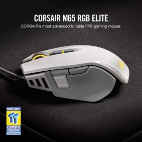 img 3 attached to 🖱️ Corsair M65 RGB Elite - FPS Gaming Mouse - 18K DPI Optical Sensor - DPI Sniper Button - Removable Weights - White