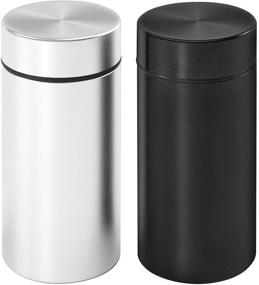 img 4 attached to 🔒 Portable Aluminum Storage Jar: Airtight Smell Proof Container for Spices, Coffee & Teas - Multipurpose and Travel-Friendly (80ml)