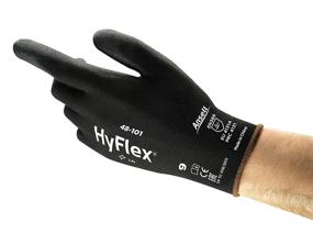 img 1 attached to Ansell 48 101 10 Sensilite Gloves Black