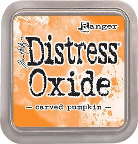 img 1 attached to 🎃 Ranger Carved Pumpkin Tim Holtz Distress Oxides Ink Pad: Premium Crafting Essential for Distress Techniques