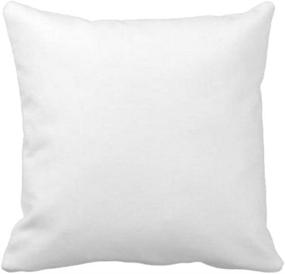 img 1 attached to 🎄 Aremazing 18x18 Inch Christmas Snowman Super Soft Throw Pillow Case for Home Office Decor - Let It Snow Holiday Cushion Cover