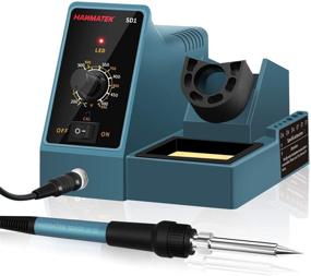 img 4 attached to 🔥 Soldering Iron with Adjustable Temperature Range: 392℉ to 896℉ - HANMATEK