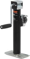 curt 28321 weld-on pipe-mount swivel trailer jack: 2,000 lbs. capacity, 10 inches vertical travel - ultimate solution for reliable trailer support logo