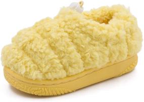 img 4 attached to Toddler Slippers Sandals Lightweight Numeric_12 Boys' Shoes for Slippers